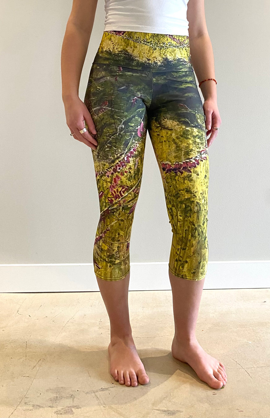 Foxglove Tangle Capris Legging - February Limited Edition Release