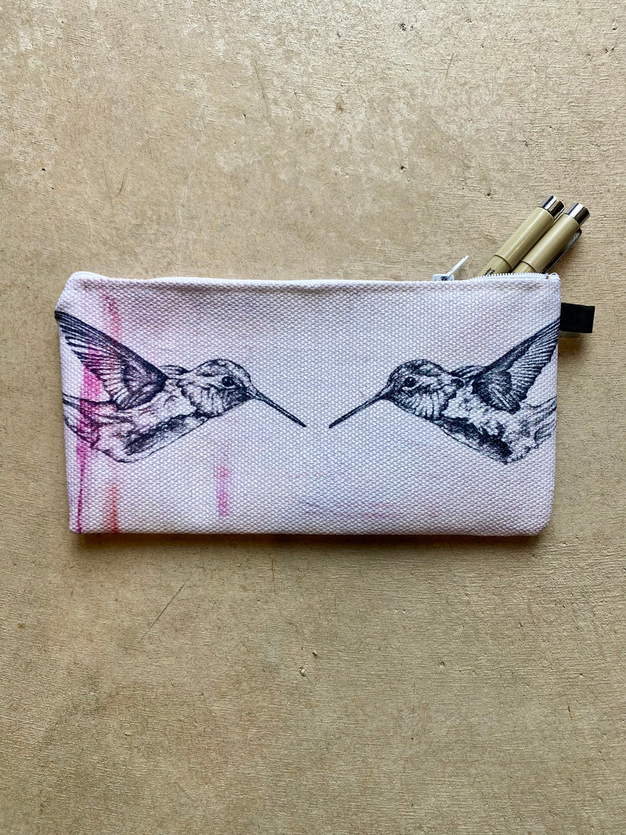 'Hummingbird Talk' Pencil Case