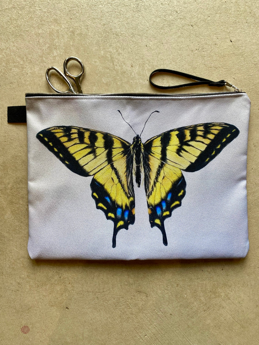 'Canadian Tiger Swallowtail' Zipper Carry All