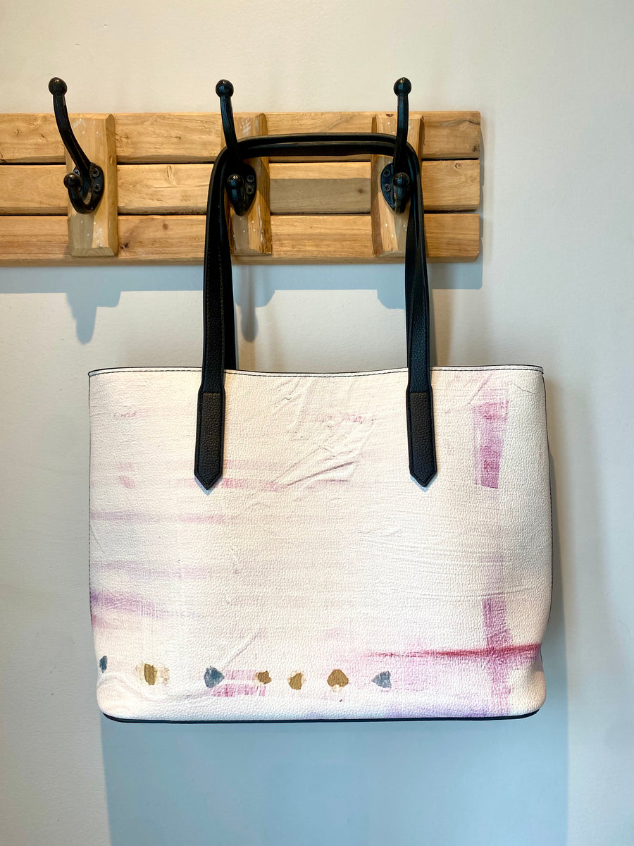 'Hummingbird Talk' Vegan Leather Tote