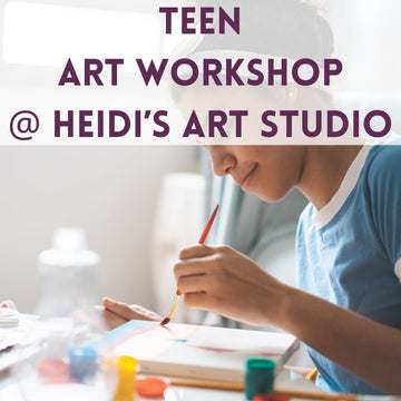 Studio Art Class for Teens Grade 6-9 NOVEMBER 2024